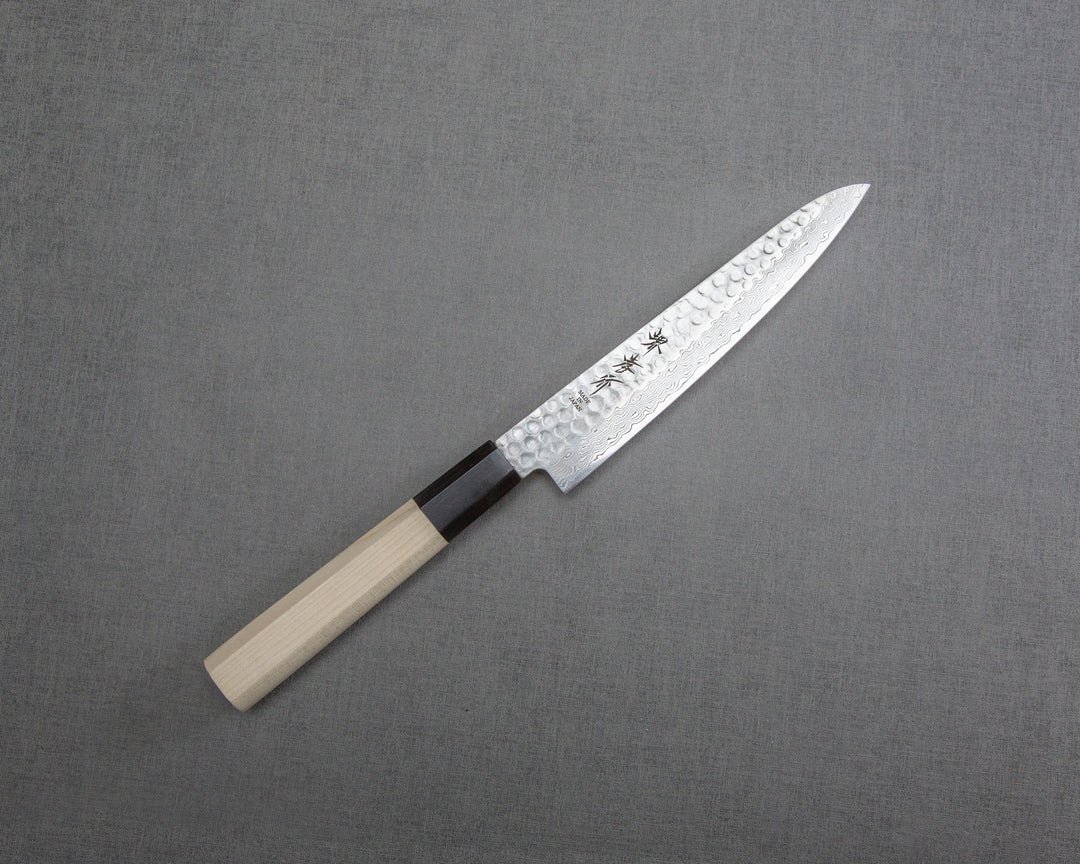 45 Layer Damascus Wa-Petty 150mm和ペテダマスカス45層六角半丸柄