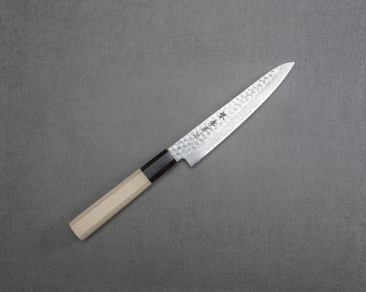 45 Layer Damascus Wa-Petty 150mm和ペテダマスカス45層六角半丸柄
