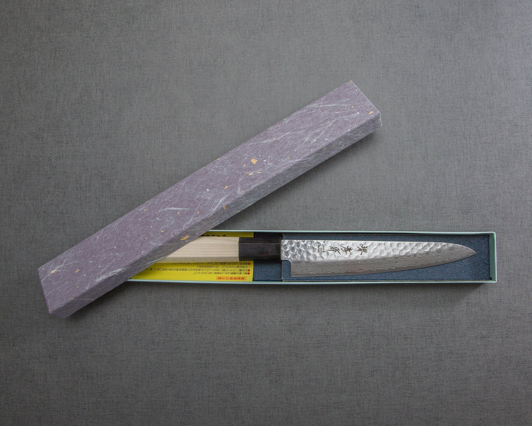 45 Layer Damascus Wa-Petty 150mm和ペテダマスカス45層六角半丸柄