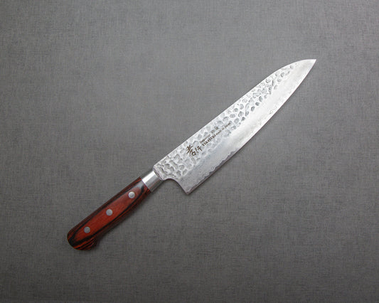 33 Layer Hammered Damascus Gyuto 210mm 牛刀   ダマスカス33層槌目