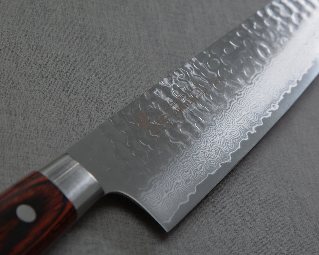 33 Layer Hammered Damascus Gyuto 210mm 牛刀 ダマスカス33層槌目