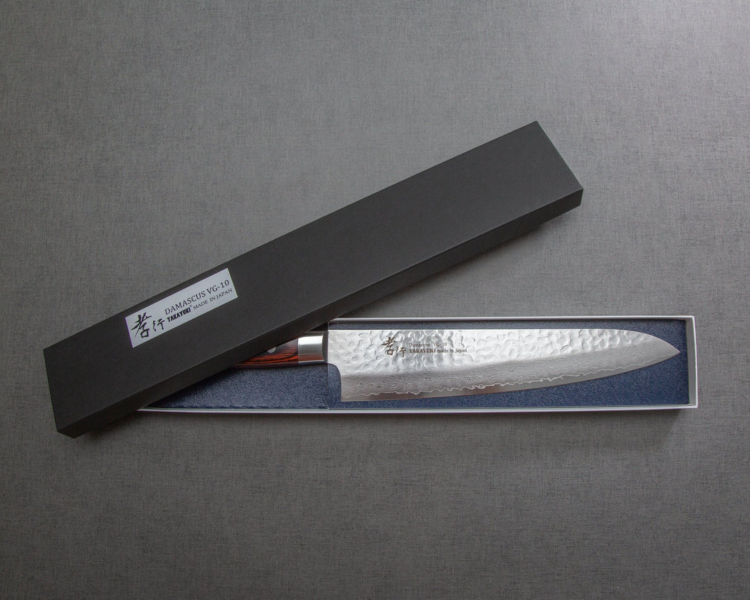 33 Layer Hammered Damascus Gyuto 210mm 牛刀 ダマスカス33層槌目